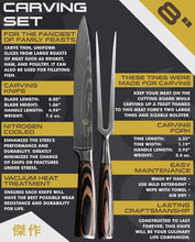 Hlaða mynd í myndasafn, Hnífur og steikargaffall